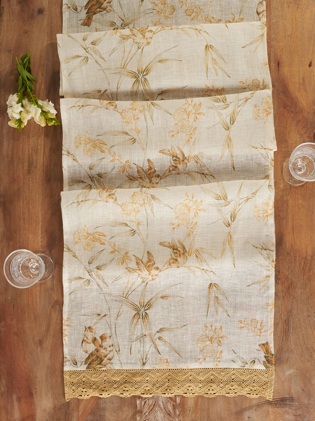 Bamboo Linen Tablecloth | Kitchen & Table Linens, Tablecloths