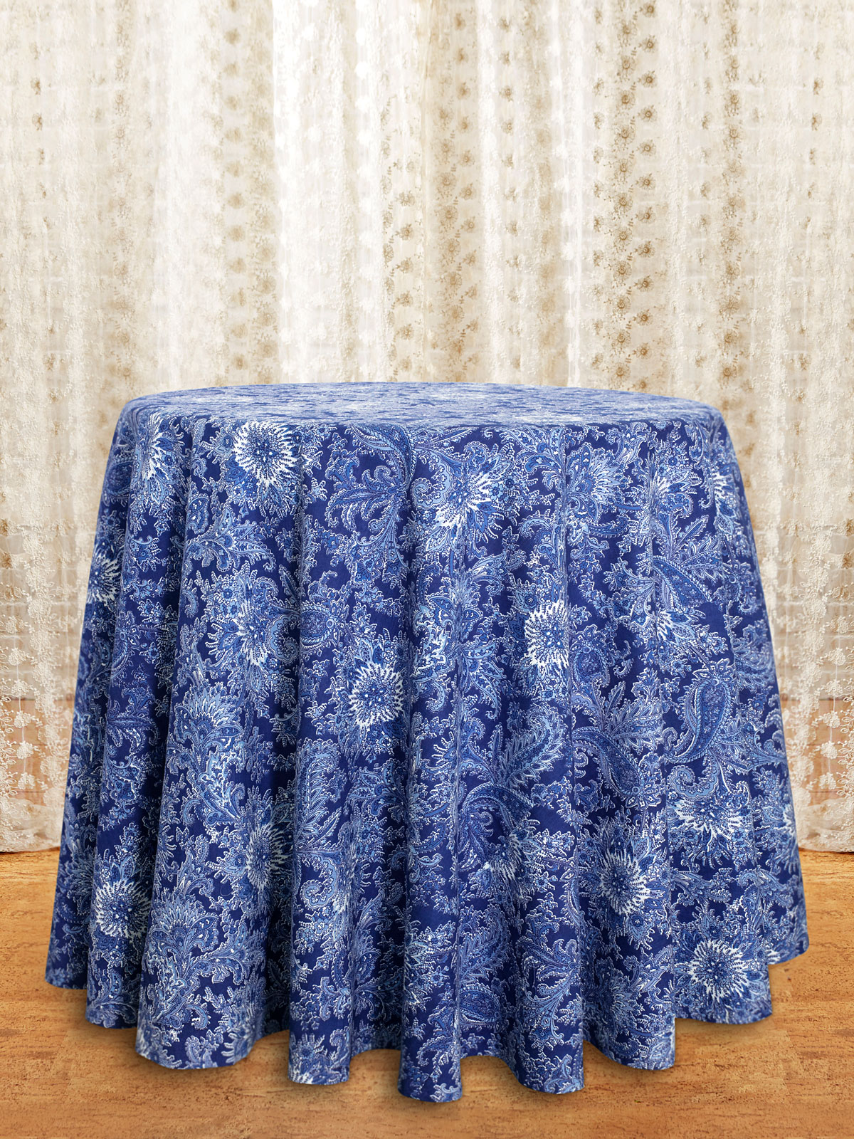Rhapsody Paisley Round Tablecloth Kitchen & Table Linens, Tablecloths