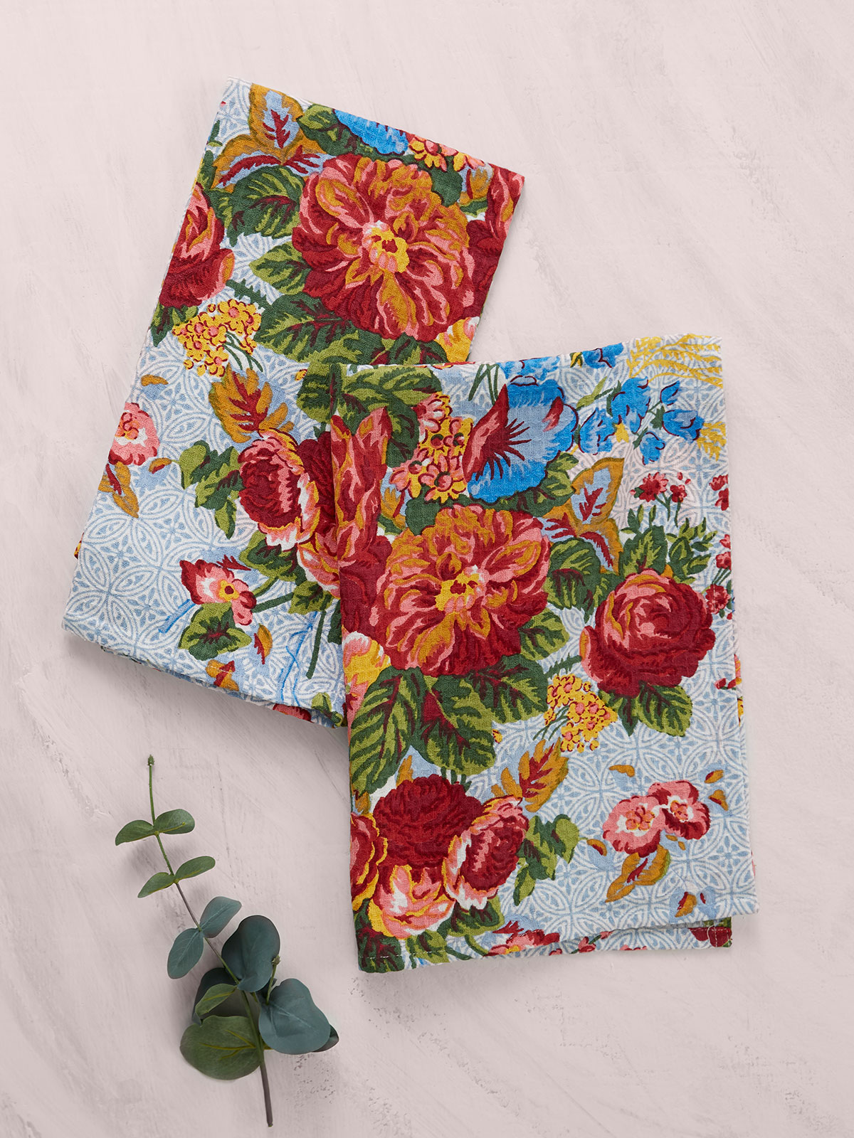 Marion Tea Towel Set of 2 Kitchen & Table Linens, Tea Towels & Tea