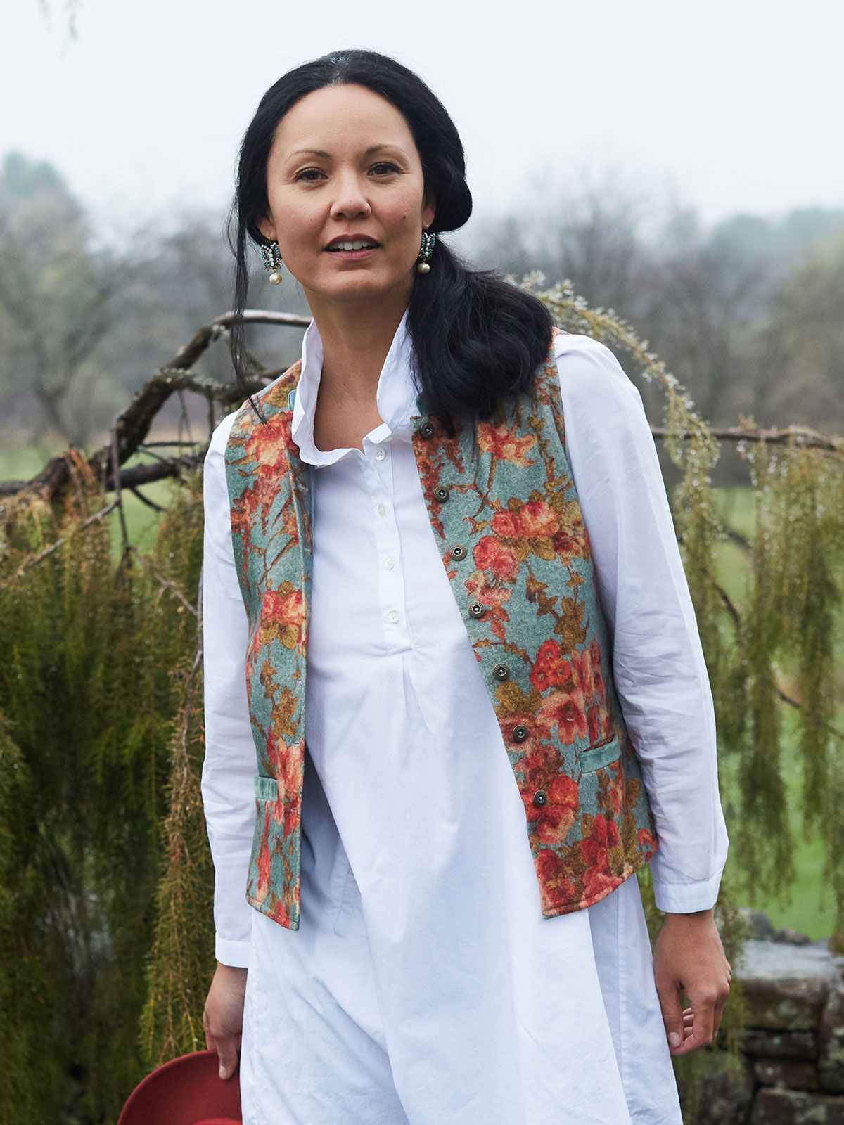 English Garden Vest Ladies Clothing, Jackets & Sweaters Beautiful