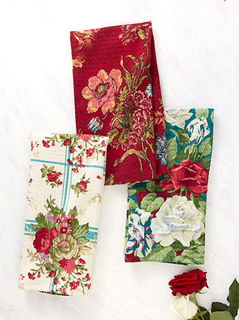 Jewel Patchwork Tea Towel Bundle