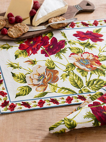 Poppy  Placemat Set of 4