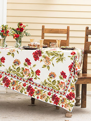 Poppy Tablecloth