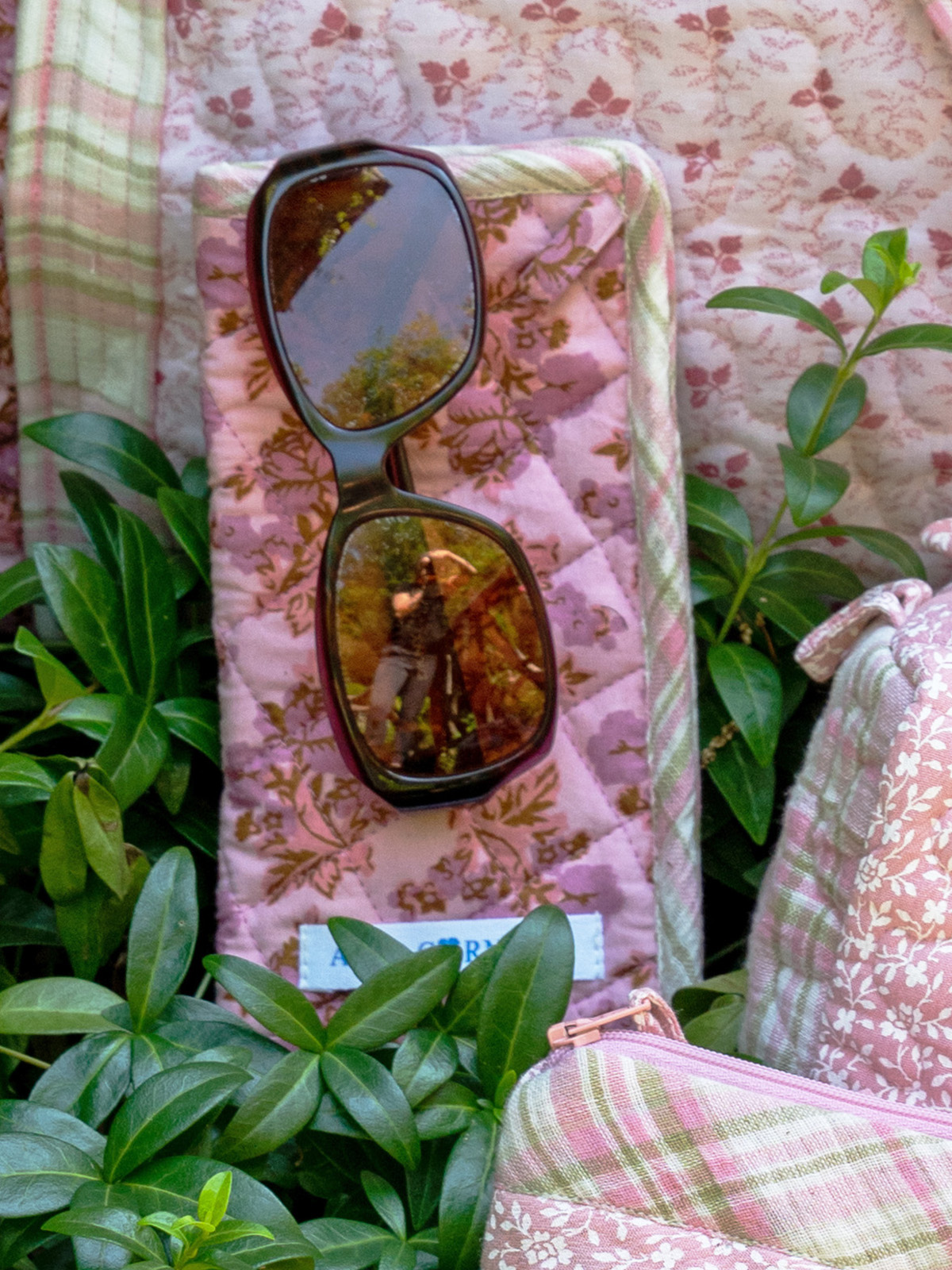 Sweetheart Patchwork Glasses Case Accessories, Bags Beautiful