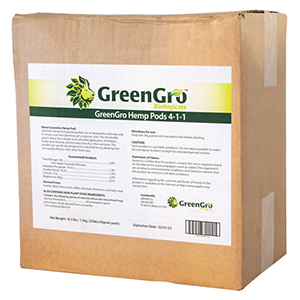 GreenGro™ Hemp Pods 4-1-1