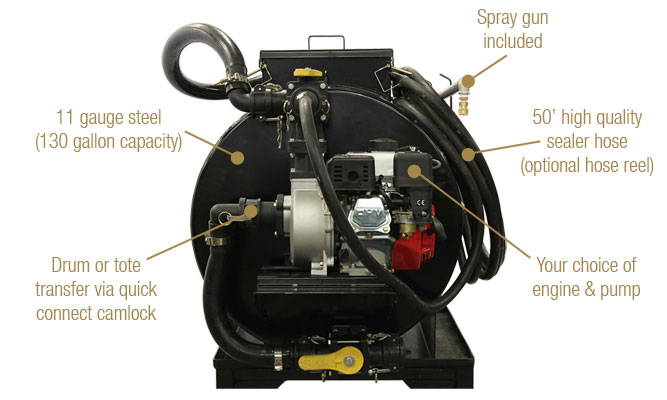 Build Your Own Asphalt Sealer Sprayer / How Much Does It Cost To Seal