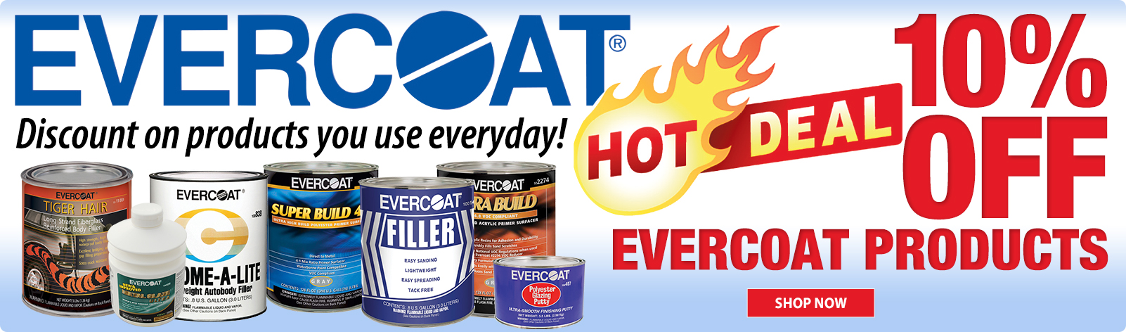 10% Off Evercoat