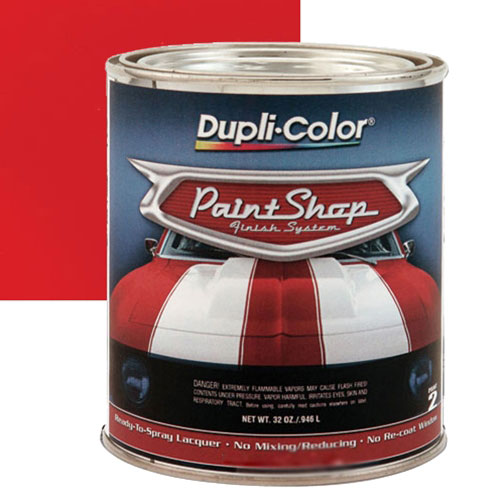 DupliColor Paint Shop Finishing System Performance Red Paint BSP203