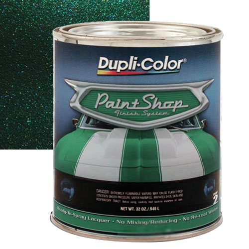 DupliColor Paint Shop Finishing System Dark Emerald Green Metallic