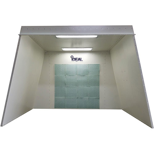 iDEAL Open Face Paint Booth 3 phase 230 Volt, Paint Booths Auto Body