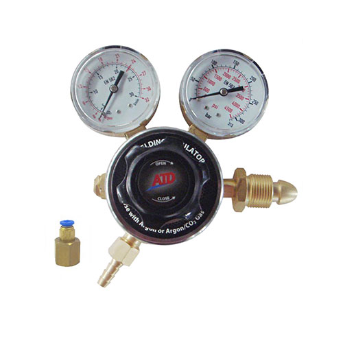 Mig Welder 2Gauge Regulator, MIG & TIG Welders Auto Body Toolmart