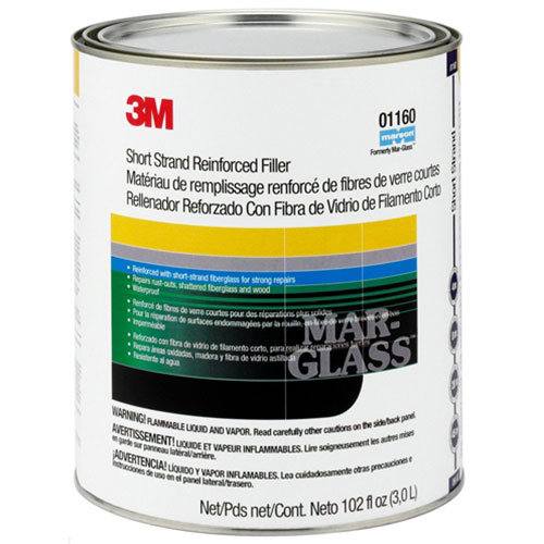 3M Marson MarGlass Short Strand Fiberglass Filler, Body Fillers Auto