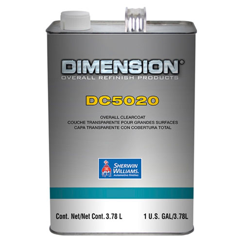 SherwinWilliams Dimension Overall Clearcoat DC5020