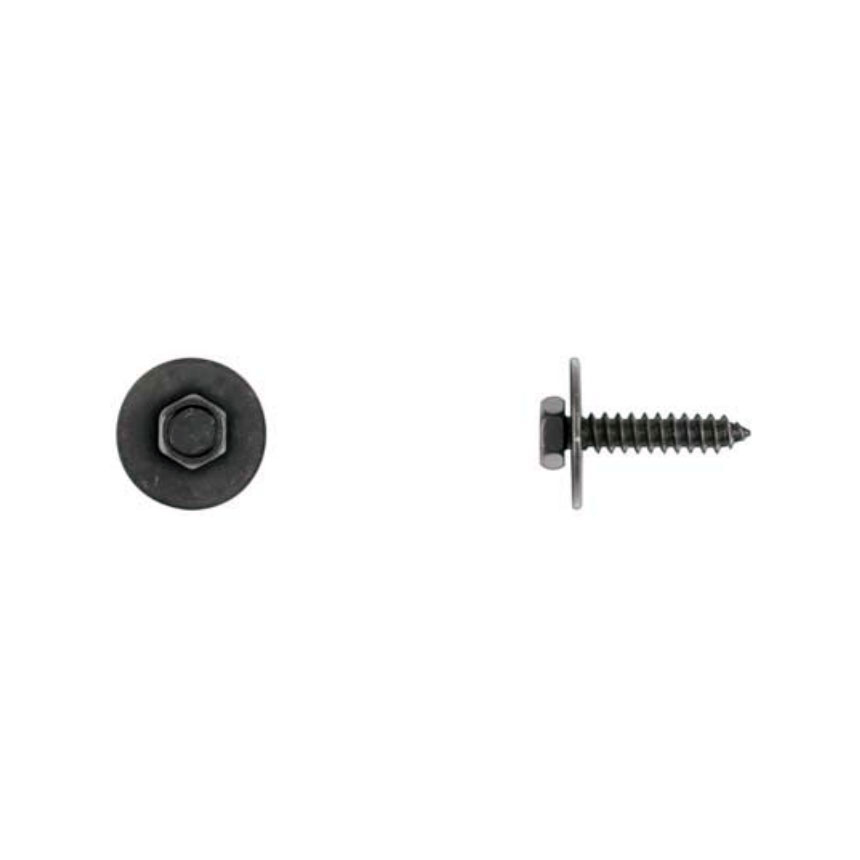 Disco Automotive 4.2 x 20MM Indented Hex Hd. Black Sheet Metal Screw
