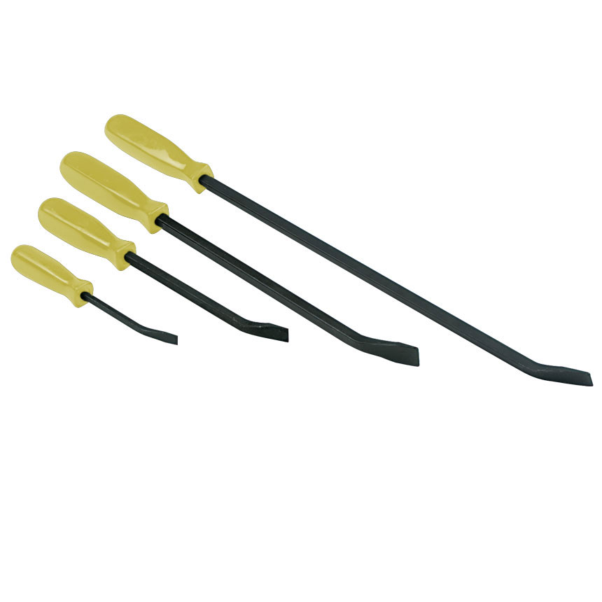 4 Piece Pry Bar Set with Handles, Pry Bars Auto Body Toolmart