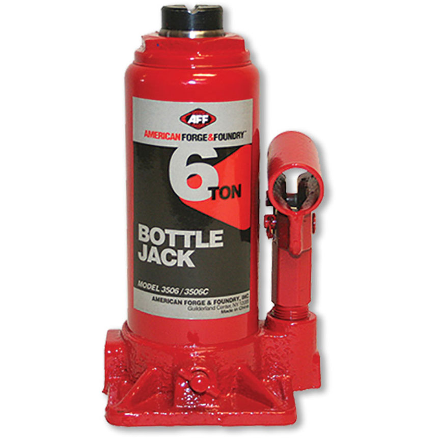AFF 6Ton Hydraulic Bottle Jacks, Jacks & Stands Auto Body Toolmart