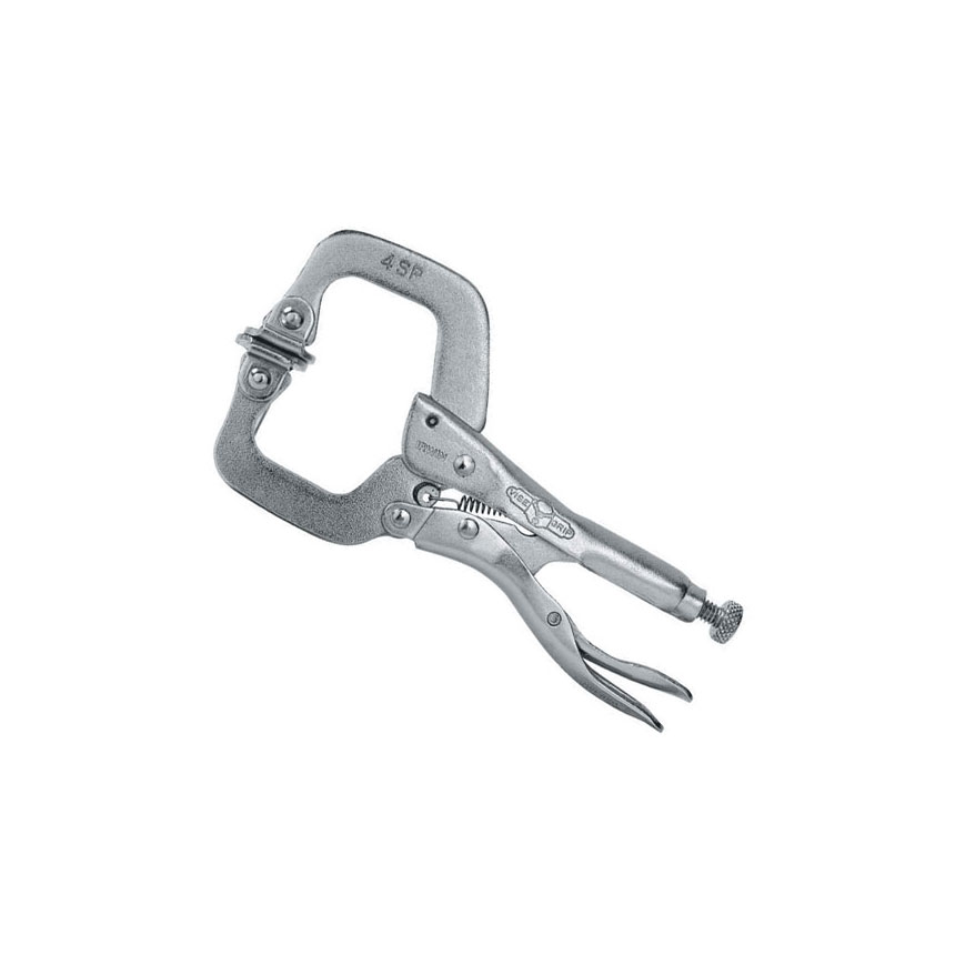Irwin ViseGrip 4 Locking CClamp with Swivel Pads 4SP, Welding