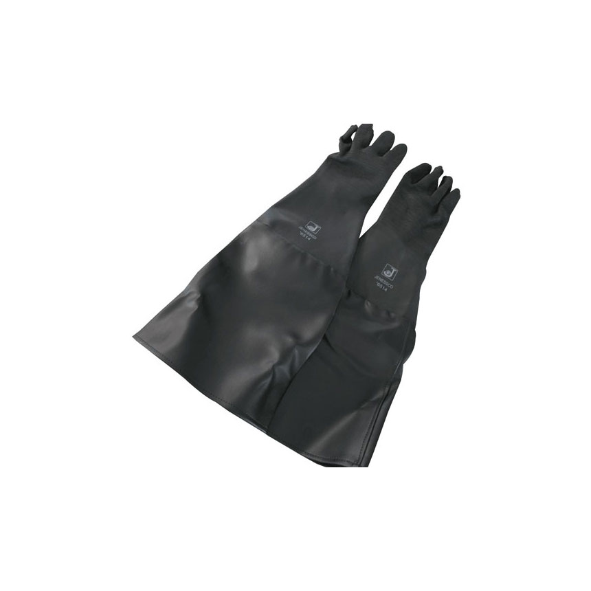 ALC Replacement Sandblaster Gloves 24 Rubber Gloves 11640CS