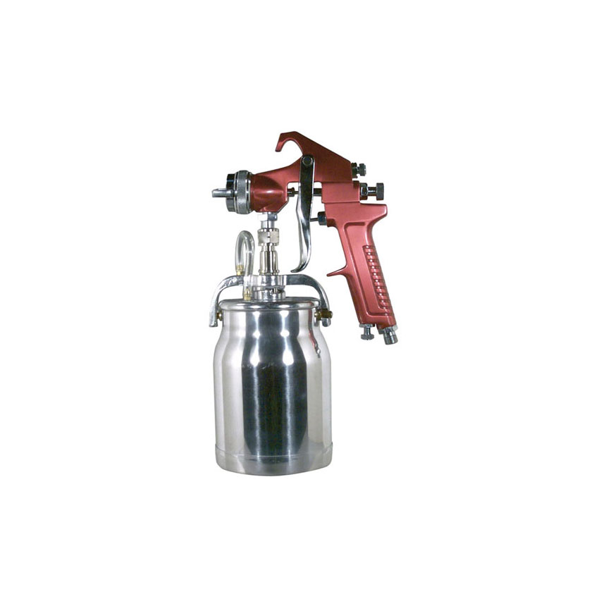 Astro Pneumatic Spray Gun with Red Handle & Cup 4008