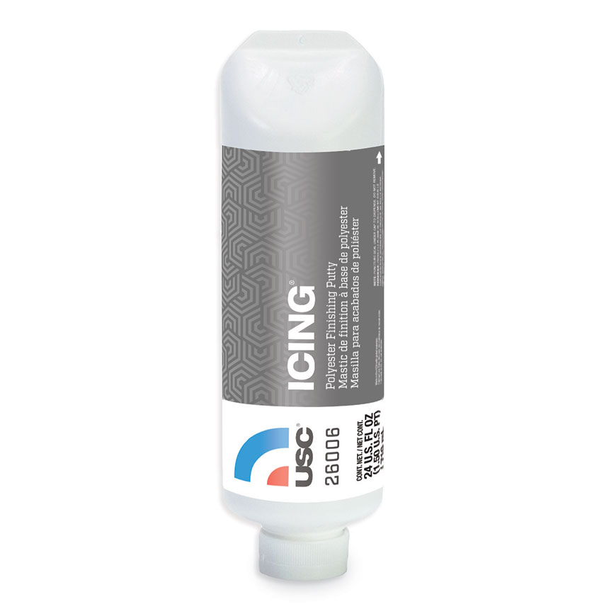 USC Icing Polyester Finishing Putty, Putty & Glaze Auto Body Toolmart