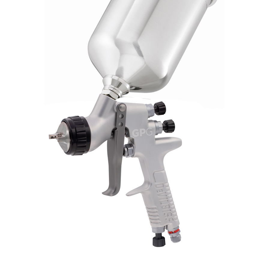 DeVilbiss GPG Gravity HVLP & High Efficiency Primer Gun Kit, Paint Guns