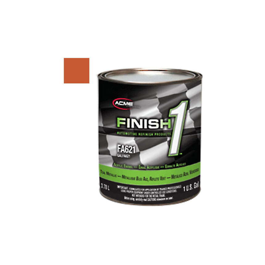 SherwinWilliams Finish 1 Omaha Orange Paint FA640