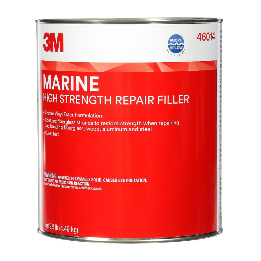 3M Marine High Strength Repair Filler 1 Gallon, 4/cs 46014, Body Fillers Auto Body Toolmart