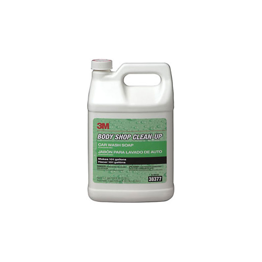 3M Body Shop CleanUp Car Wash Soap, 1 Gallon 38377, Soap&Cleaners