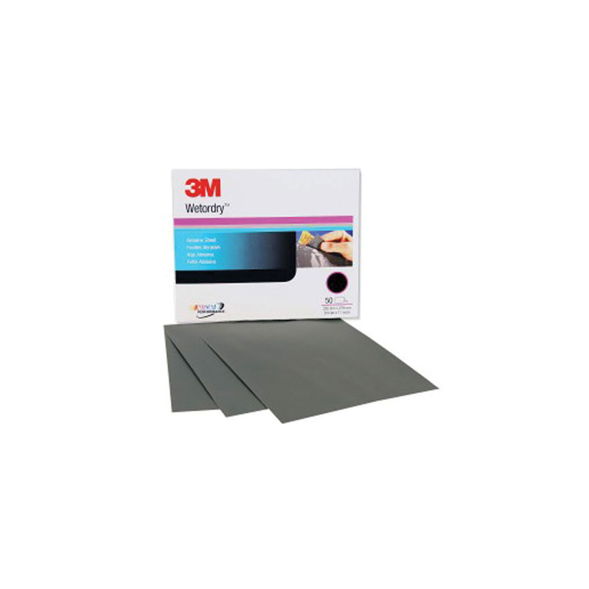 3M Wetordry Paper Sheets, Wet Sanding Auto Body Toolmart