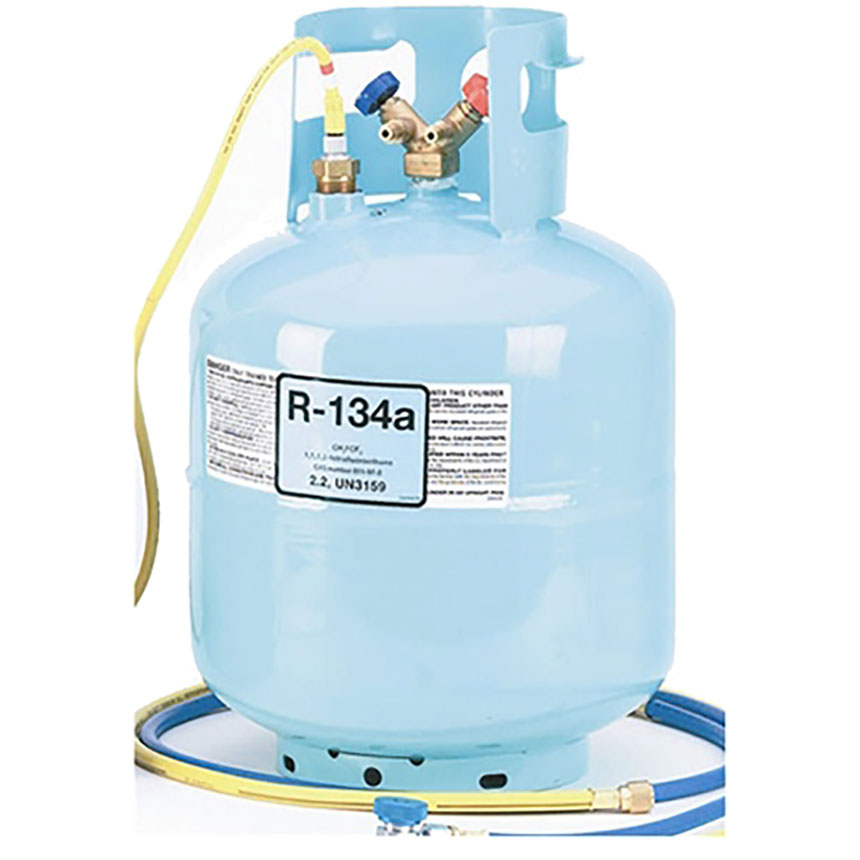 CPS R134a 1/2 ACME 50 lb. Recovery Tank w/Float Switch ARX134TS, A&C