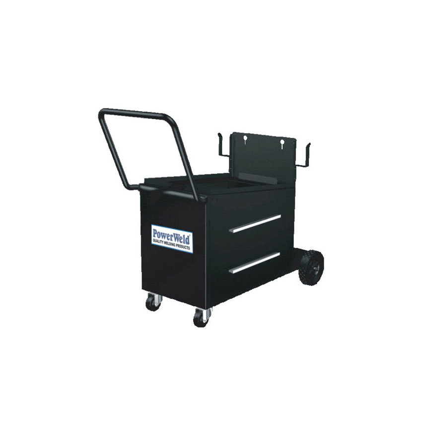 PowerWeld Deluxe Mig Welder Cart, Welding Auto Body Toolmart