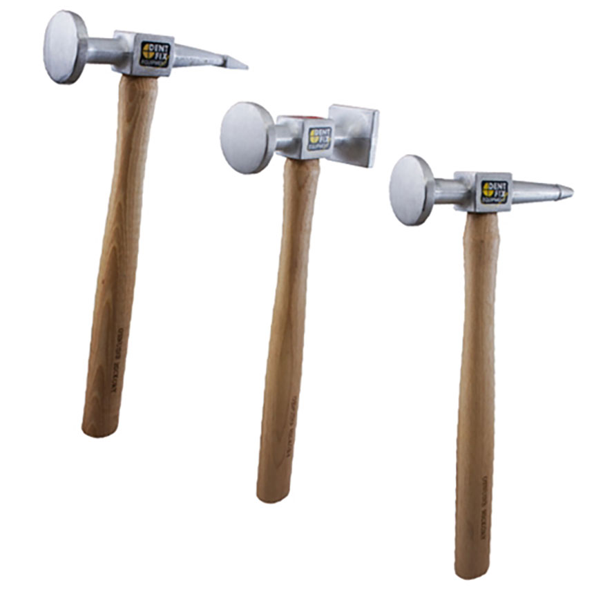 Dent Fix Aluminum Hammer Set DFAH714 Auto Body Hammers