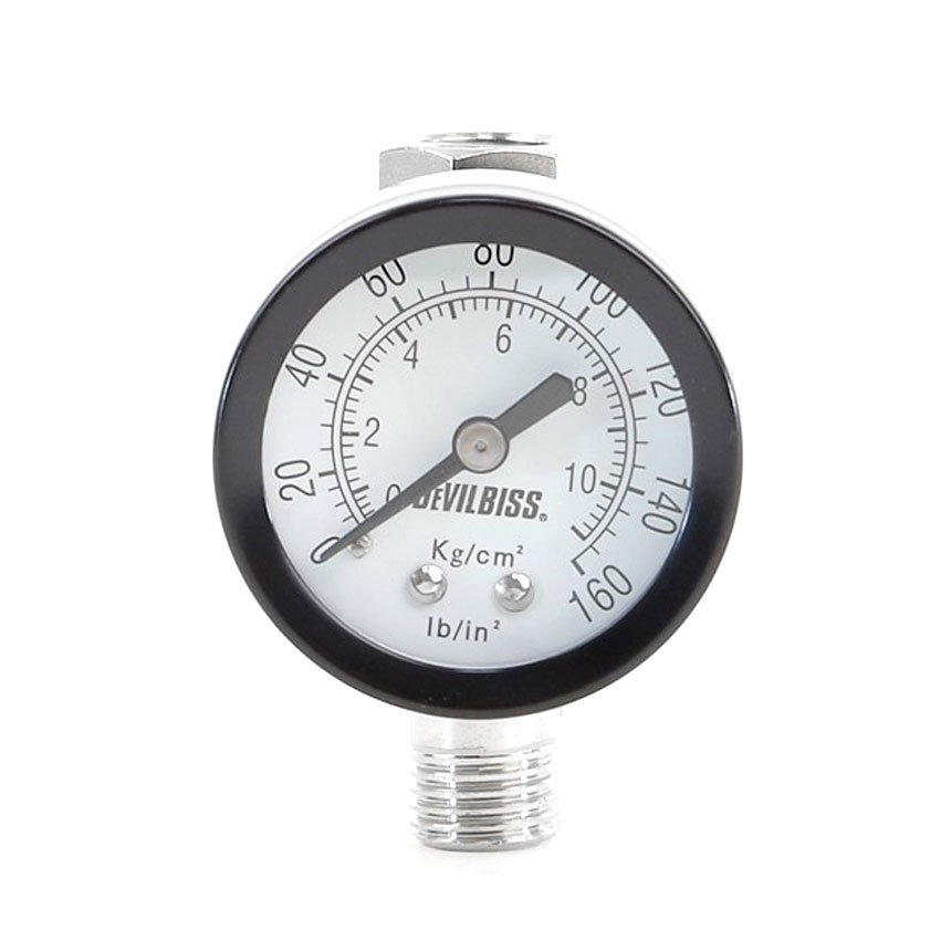 Devilbiss High Output Air Adjusting Valve w/ Gauge HAV501