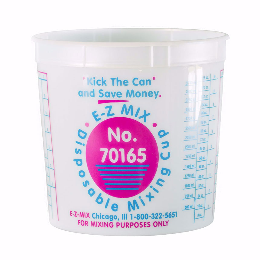 EZ Mix 5Quart Paint Mixing Cups Auto Paint Supply