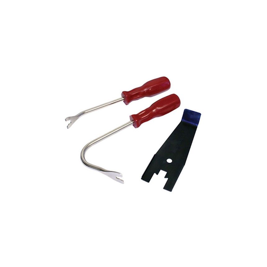 Lisle 3 Piece Body Trim Tool Set 35440, Clip Removers Auto Body Toolmart