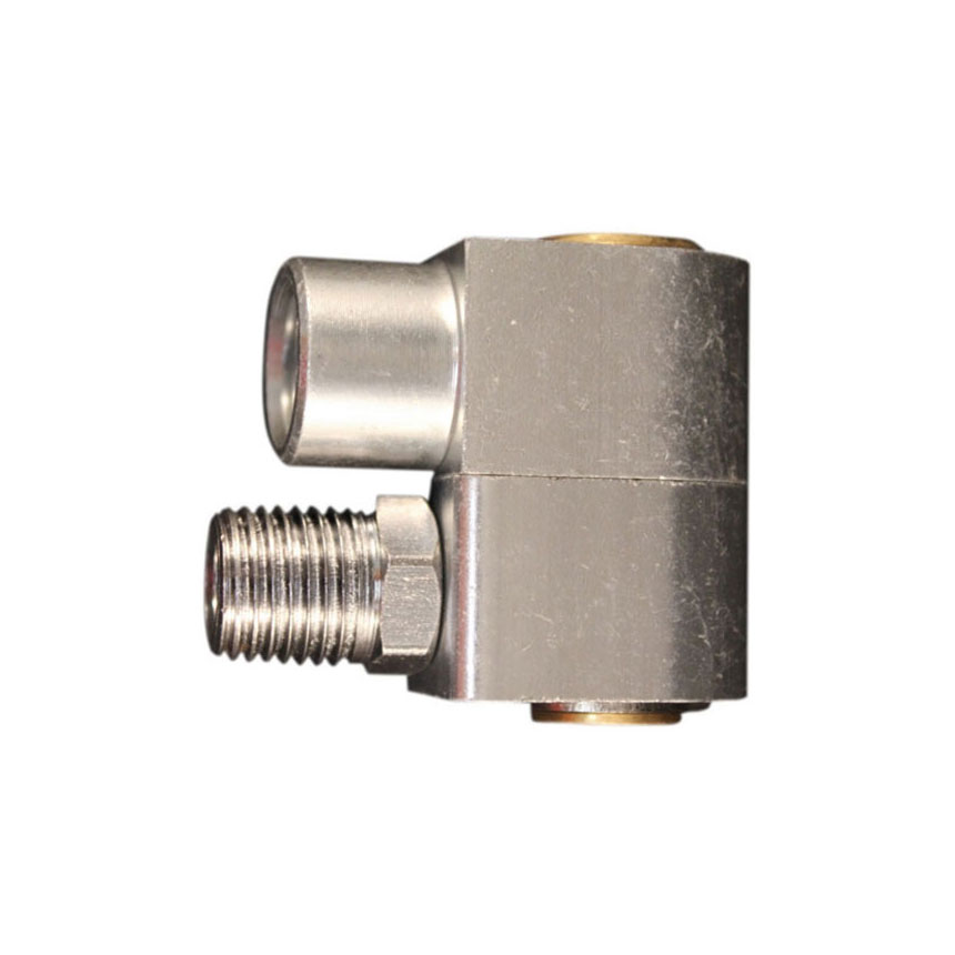 Milton 1/4 NPT Swivel Hose Fitting Connector with Flow Control S657