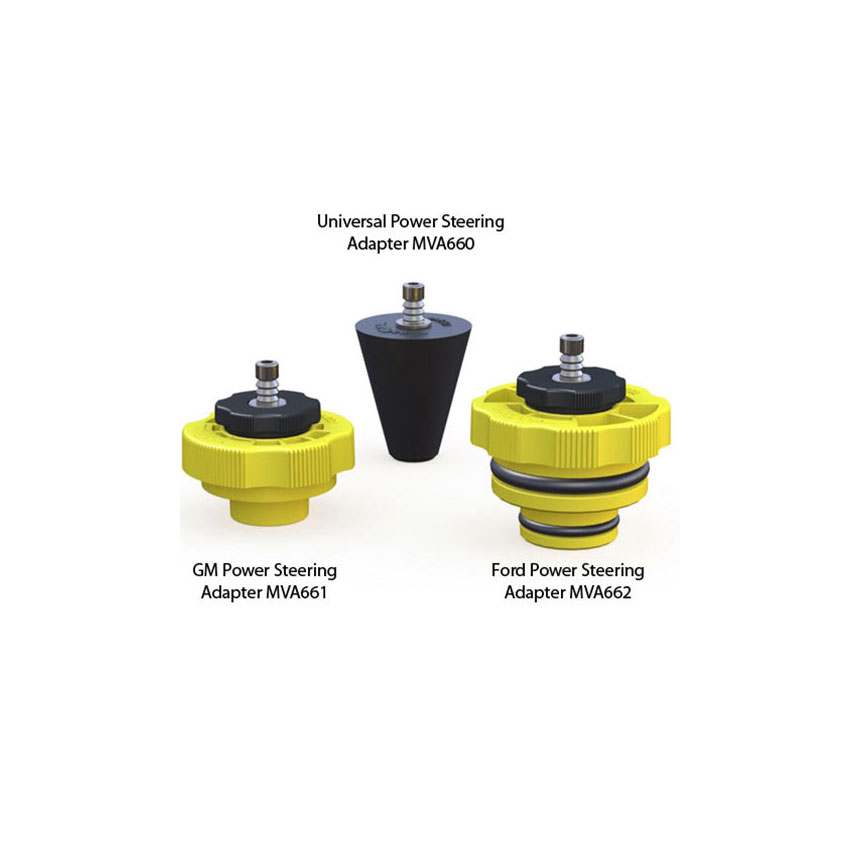Mityvac Power Steering 3 Adapter Kit, Fluid Evacuation&Transfer Auto