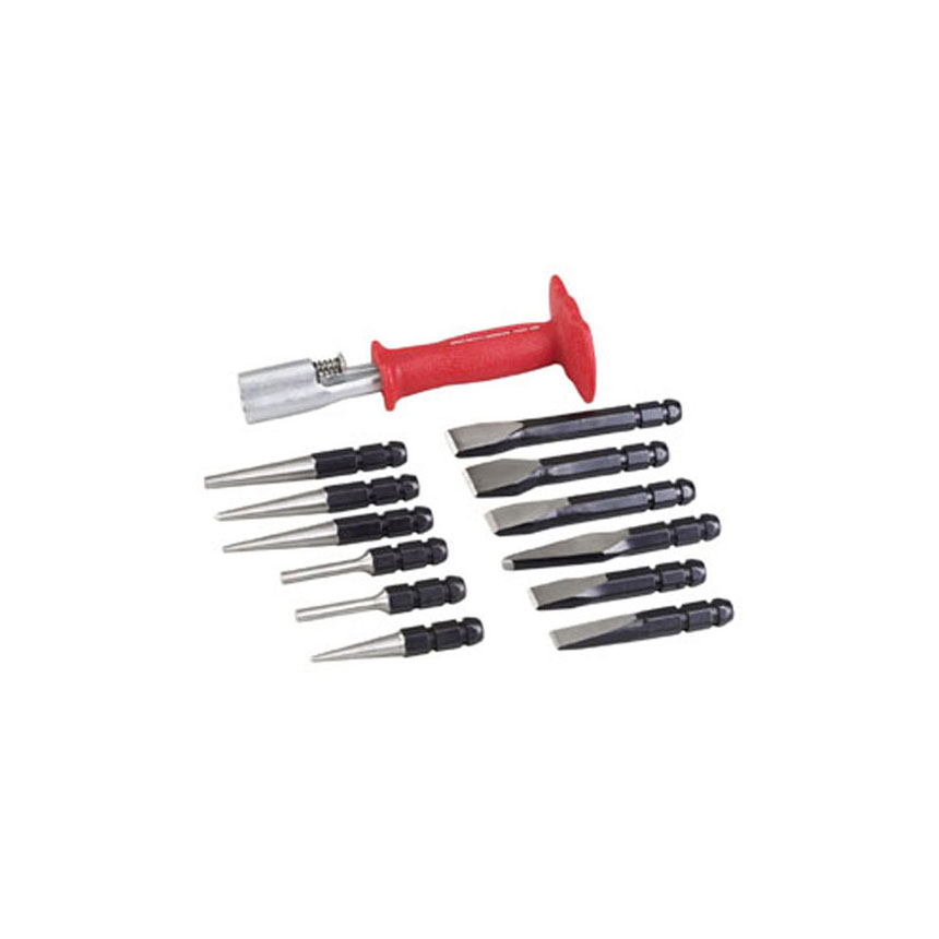 OTC 12 Piece Stinger® Quick Change Punch & Chisel Set 4605, Punch