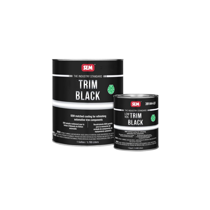 SEM Trim Black Aerosol Automotive Paint