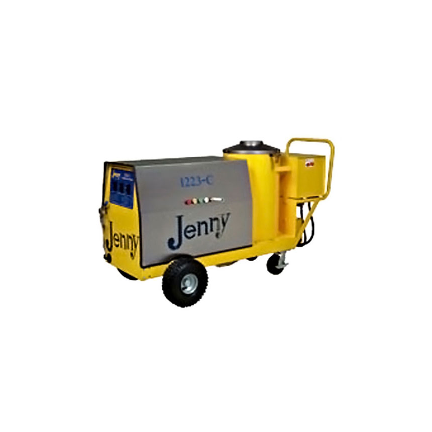 Steam Jenny Oil Fired 1200 PSI at 2.3GPM Pressure Washer/70GPH Steam