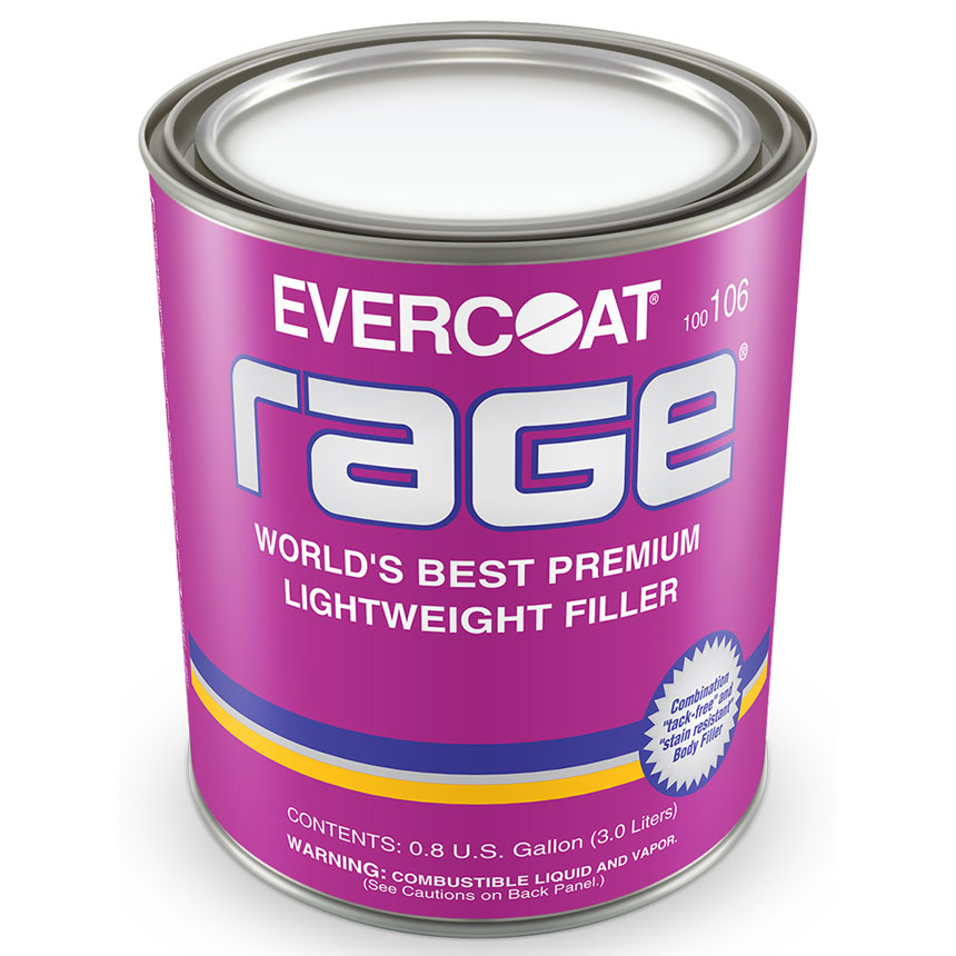 Evercoat Rage Premium Lightweight Filler 106, Body Fillers Auto Body