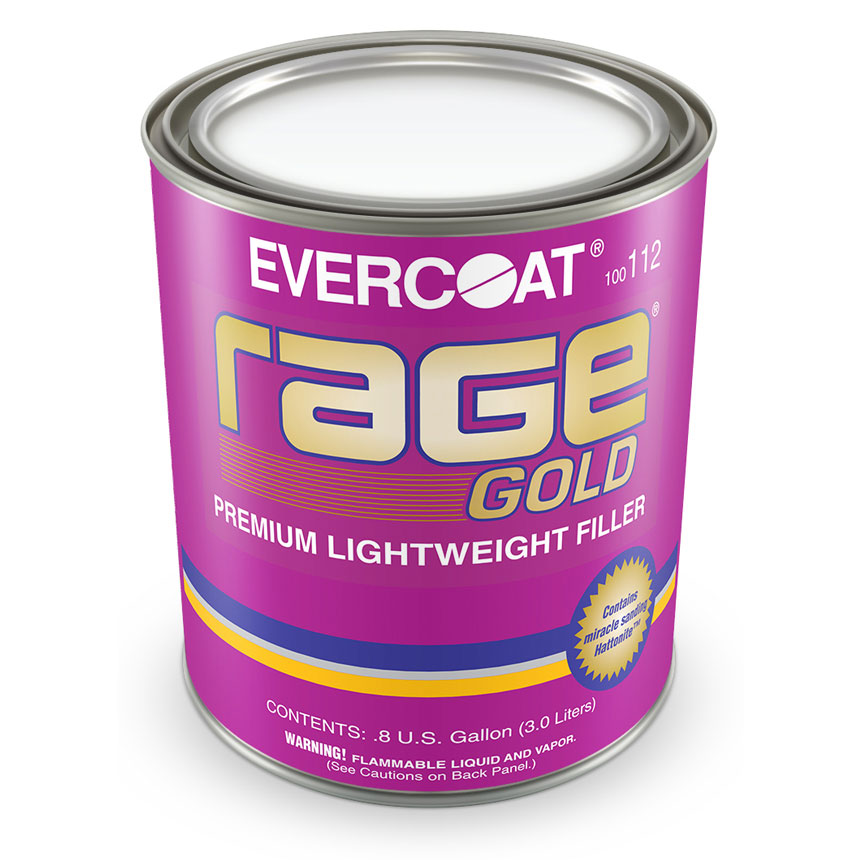 Evercoat Rage Gold Premium Lightweight Filler 112, Body Fillers Auto