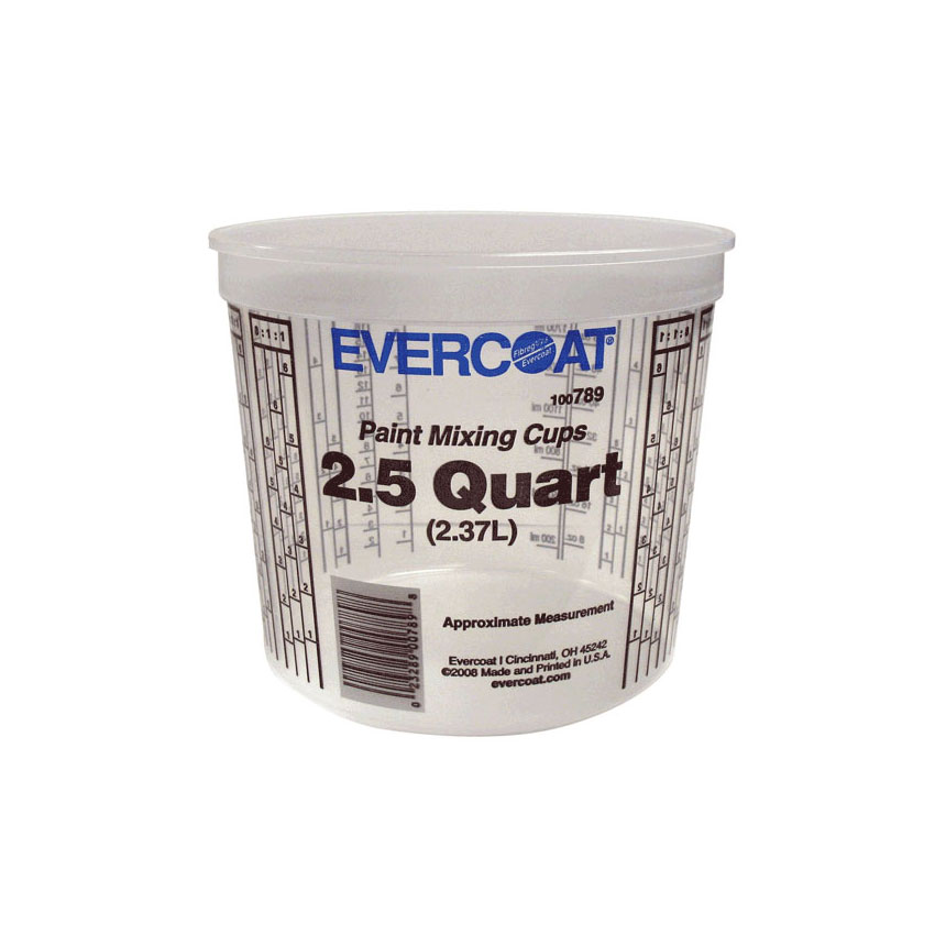 Evercoat Paint Mixing Cups 2.5 Quarts Auto Paint Supply