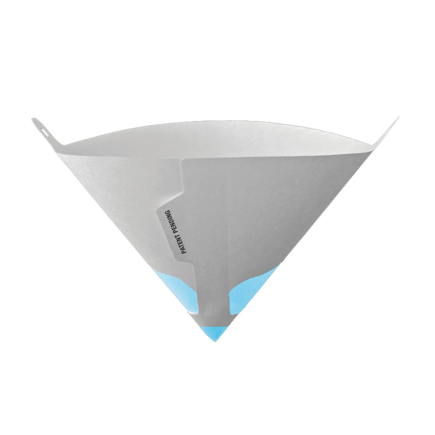 Gerson Blue Elite Paint Strainer, 125 Micron Synthetic Filter, 500/CS