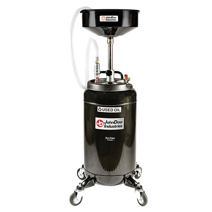 JohnDow 25 Gallon SelfEvacuating Portable Oil Drain JDI25HDC, Drain