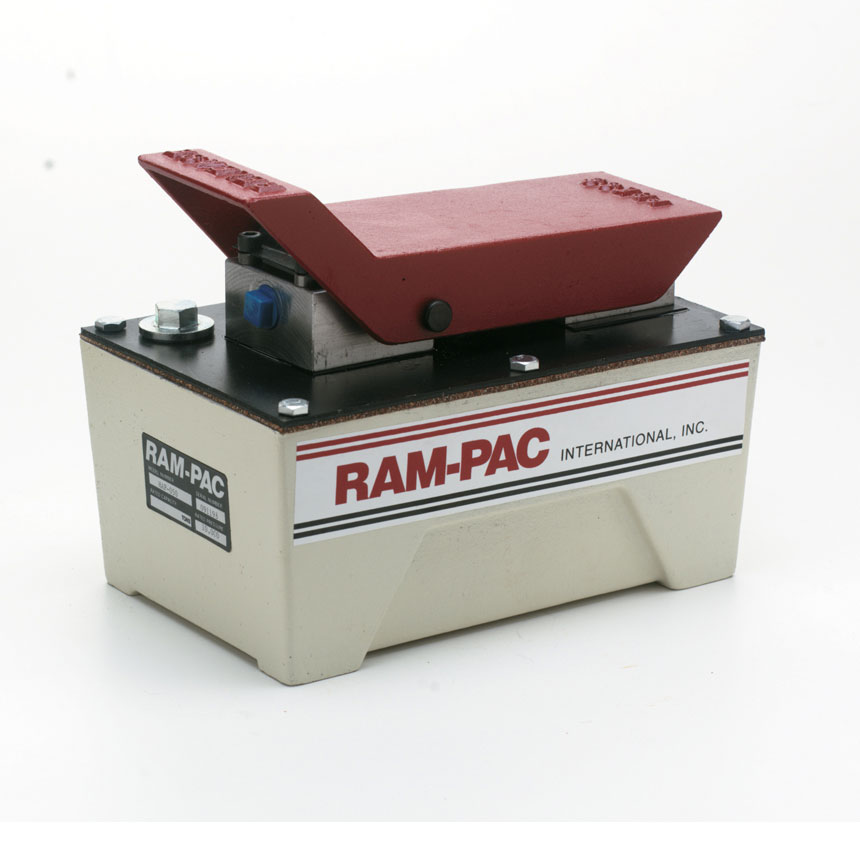 RamPac 10Ton Hydraulic Foot Pump, Pumps Auto Body Toolmart