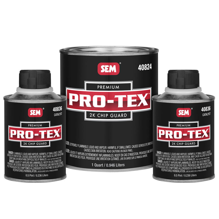 SEM ProTex 2K Chip Guard Kit 40820 Bed Liner Paint