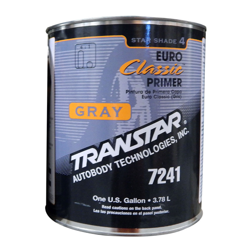 Transtar Euro Classic DTM Primer, Gallon 7241 Auto Primer