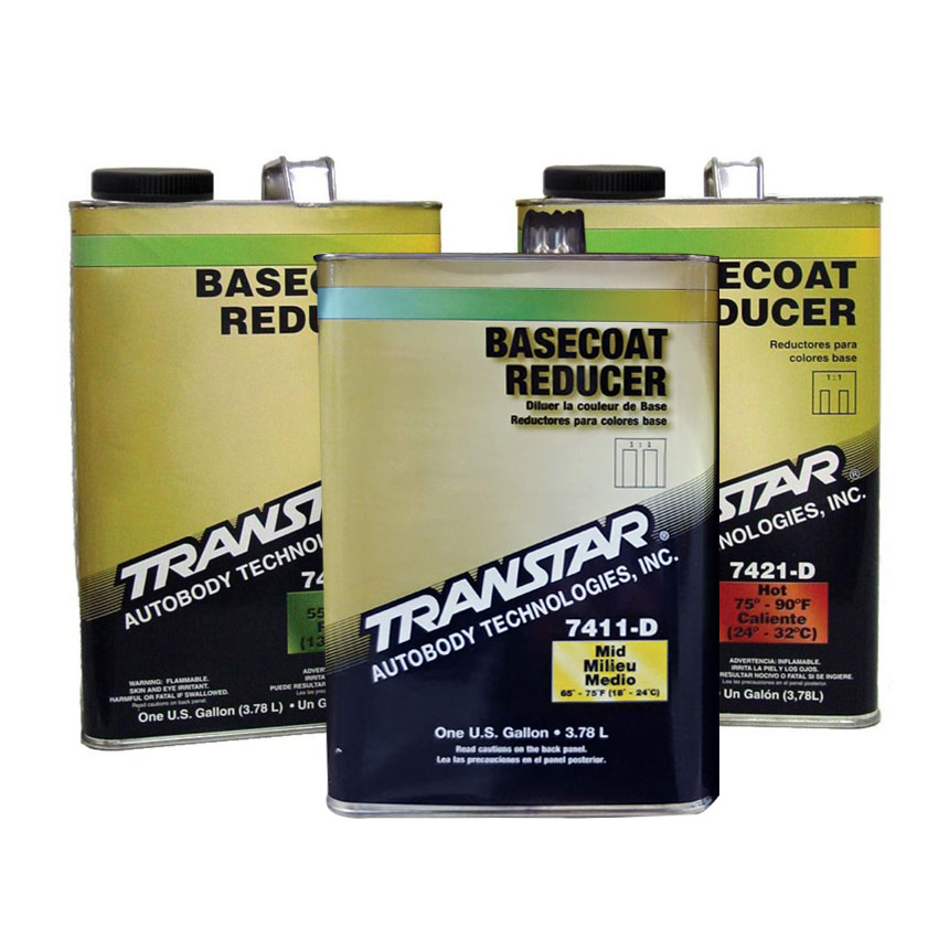Transtar Basecoat Reducer, Gallon Auto Paint Reducer