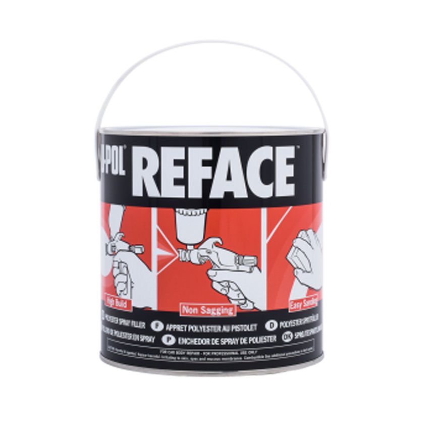 UPOL Reface Sprayable Polyester Filler SF1, Body Fillers Auto Body